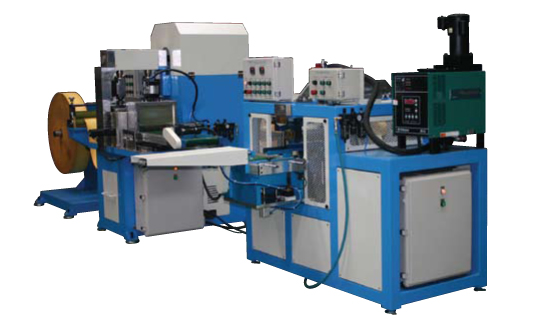 Auto Paper Punching and Clipping Machine